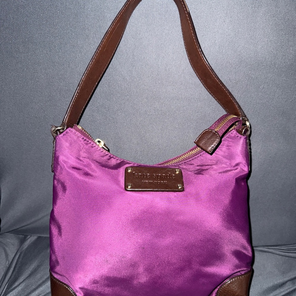 Kate Spade Magenta and Chocolate Shoulder Bag - Picture 3 of 4